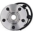 951-837 Front, Driver or Passenger Side Wheel Hub, 5 Lugs, 4WD, OE Solutions Series