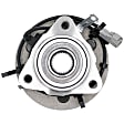 951-843 Front, Driver Side Wheel Hub, 6 Lugs, 4WD, OE Solutions Series