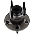 951-844 Rear, Driver or Passenger Side Wheel Hub, 5 Lugs, Sensor Included, OE Solutions Series