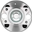 951-848 Rear, Driver or Passenger Side Wheel Hub, 4 Lugs, Sensor Not Included, OE Solutions Series