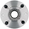 951-855 Rear, Driver or Passenger Side Wheel Hub, 4 Lugs, Sensor Not Included, OE Solutions Series