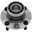 951-855 Rear, Driver or Passenger Side Wheel Hub, 4 Lugs, Sensor Not Included, OE Solutions Series
