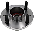951-856 Rear, Driver or Passenger Side Wheel Hub, 4 Lugs, Sensor Not Included, OE Solutions Series