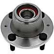 951-856 Rear, Driver or Passenger Side Wheel Hub, 4 Lugs, Sensor Not Included, OE Solutions Series