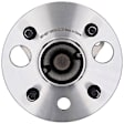 951-857 Rear, Driver or Passenger Side Wheel Hub, 4 Lugs, Sensor Not Included, OE Solutions Series
