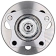 951-857 Rear, Driver or Passenger Side Wheel Hub, 4 Lugs, Sensor Not Included, OE Solutions Series