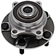 951-859 Front, Driver or Passenger Side Wheel Hub, 5 Lugs, OE Solutions Series