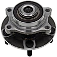 951-859 Front, Driver or Passenger Side Wheel Hub, 5 Lugs, OE Solutions Series