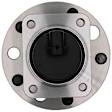 951-860 Front, Driver or Passenger Side Wheel Hub, 5 Lugs, Sensor Not Included, OE Solutions Series