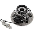 951-861 Front, Driver Side Wheel Hub, 6 Lugs, Sensor Not Included, 4WD, OE Solutions Series