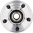 951-876 Front, Driver or Passenger Side Wheel Hub, 5 Lugs, Sensor Not Included, AWD, OE Solutions Series