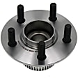 951-886 Rear, Driver or Passenger Side Wheel Hub, 5 Lugs, Sensor Not Included, OE Solutions Series
