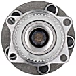 951-896 Rear, Driver or Passenger Side Wheel Hub, 5 Lugs, Sensor Not Included, FWD, OE Solutions Series