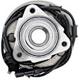 951-911 Front, Driver or Passenger Side Wheel Hub, 5 Lugs, Sensor Not Included, OE Solutions Series
