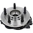 951-911 Front, Driver or Passenger Side Wheel Hub, 5 Lugs, Sensor Not Included, OE Solutions Series
