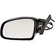 955-000 Driver Side Mirror, Power Adjust, Non-Heated, Non-Folding, Black, No Signal Light, No Memory, No Puddle Light, No Auto-Dim, No Blind Spot Feature