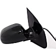 955-033 Passenger Side Mirror, Power Adjust, Non-Heated, Non-Folding, Black, No Signal Light, No Memory, No Puddle Light, No Auto-Dim, No Blind Spot Feature