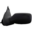 955-036 Driver Side Mirror, Power Adjust, Non-Heated, Non-Folding, Black, No Signal Light, No Memory, No Puddle Light, No Auto-Dim, No Blind Spot Feature