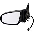955-038 Driver Side Mirror, Power Adjust, Non-Heated, Non-Folding, Black, No Signal Light, No Memory, No Puddle Light, No Auto-Dim, No Blind Spot Feature