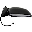 955-050 Passenger Side Mirror, Power Adjust, Heated, Non-Folding, Black, No Signal Light, No Memory, No Puddle Light, No Auto-Dim, No Blind Spot Feature