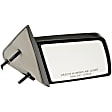 955-052 Passenger Side Mirror, Manual Adjust, Non-Heated, Non-Folding, Black, No Signal Light, No Memory, No Puddle Light, No Auto-Dim, No Blind Spot Feature
