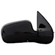955-056 Passenger Side Mirror, Power Adjust, Non-Heated, Manual Folding, Black, No Signal Light, No Memory, No Puddle Light, No Auto-Dim, No Blind Spot Feature