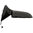 955-056 Passenger Side Mirror, Power Adjust, Non-Heated, Manual Folding, Black, No Signal Light, No Memory, No Puddle Light, No Auto-Dim, No Blind Spot Feature