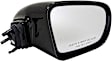 955-059 Passenger Side Mirror, Manual Adjust, Non-Heated, Non-Folding, Black, No Signal Light, No Memory, No Puddle Light, No Auto-Dim, No Blind Spot Feature