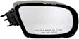955-059 Passenger Side Mirror, Manual Adjust, Non-Heated, Non-Folding, Black, No Signal Light, No Memory, No Puddle Light, No Auto-Dim, No Blind Spot Feature