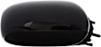 955-059 Passenger Side Mirror, Manual Adjust, Non-Heated, Non-Folding, Black, No Signal Light, No Memory, No Puddle Light, No Auto-Dim, No Blind Spot Feature