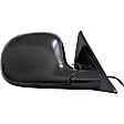 955-063 Passenger Side Mirror, Power Adjust, Non-Heated, Manual Folding, Black, No Signal Light, No Memory, No Puddle Light, No Auto-Dim, No Blind Spot Feature