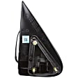 955-068 Driver Side Mirror, Manual Adjust, Non-Heated, Manual Folding, Black, No Signal Light, Without Memory Recall, No Puddle Light, No Auto-Dimming, No Blind Spot Feature