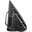 955-068 Driver Side Mirror, Manual Adjust, Non-Heated, Manual Folding, Black, No Signal Light, Without Memory Recall, No Puddle Light, No Auto-Dimming, No Blind Spot Feature