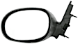 955-076 Driver Side Mirror, Power Adjust, Non-Heated, Non-Folding, Black, No Signal Light, No Memory, No Puddle Light, No Auto-Dim, No Blind Spot Feature