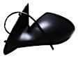 955-076 Driver Side Mirror, Power Adjust, Non-Heated, Non-Folding, Black, No Signal Light, No Memory, No Puddle Light, No Auto-Dim, No Blind Spot Feature