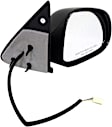 955-079 Passenger Side Mirror, Power Adjust, Non-Heated, Non-Folding, Black, No Signal Light, No Memory, No Puddle Light, No Auto-Dim, No Blind Spot Feature