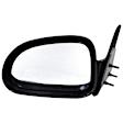 955-082 Driver Side Mirror, Manual Adjust, Non-Heated, Non-Folding, Black, No Signal Light, No Memory, No Puddle Light, No Auto-Dim, No Blind Spot Feature