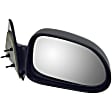 955-083 Passenger Side Mirror, Manual Adjust, Non-Heated, Non-Folding, Black, No Signal Light, No Memory, No Puddle Light, No Auto-Dim, No Blind Spot Feature