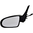 955-092 Driver Side Mirror, Manual Adjust, Non-Heated, Non-Folding, Black, No Signal Light, No Memory, No Puddle Light, No Auto-Dim, No Blind Spot Feature