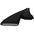 955-092 Driver Side Mirror, Manual Adjust, Non-Heated, Non-Folding, Black, No Signal Light, No Memory, No Puddle Light, No Auto-Dim, No Blind Spot Feature