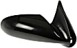 955-093 Passenger Side Mirror, Manual Adjust, Non-Heated, Non-Folding, Black, No Signal Light, No Puddle Light, No Auto-Dimming, No Blind Spot Feature