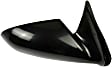955-093 Passenger Side Mirror, Manual Adjust, Non-Heated, Non-Folding, Black, No Signal Light, No Puddle Light, No Auto-Dimming, No Blind Spot Feature