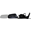 955-1010 Driver Side Mirror, Power Adjust, Heated, Manual Folding, Black, No Signal Light, No Memory, No Puddle Light, No Auto-Dim, No Blind Spot Feature