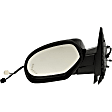 955-1013 Driver Side Mirror, Power Adjust, Heated, Manual Folding, Black, In-glass Signal Light, No Memory, With Puddle Light, No Auto-Dimming, No Blind Spot Feature