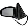 955-1014 Coupe Driver Side Mirror, Power Adjust, Non-Heated, Manual Folding, Black, No Signal Light, No Memory, No Puddle Light, No Auto-Dim, No Blind Spot Feature