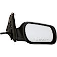 955-1035 Passenger Side Mirror, Manual Adjust, Non-Heated, Manual Folding, Black, No Signal Light, No Memory, No Puddle Light, No Auto-Dim, No Blind Spot Feature