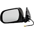 955-1040 Driver Side Mirror, Power Adjust, Non-Heated, Manual Folding, Black, No Signal Light, No Memory, No Puddle Light, No Auto-Dim, No Blind Spot Feature