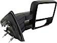 955-1077 Passenger Side Mirror, Power Adjust, Heated, Power Folding, Black, In-housing Signal Light, No Memory, No Auto-Dim