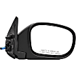 955-1083 Passenger Side Mirror, Manual Adjust, Non-Heated, Non-Folding, Black, No Signal Light, No Memory, No Puddle Light, No Auto-Dim, No Blind Spot Feature