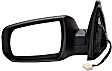 955-1098 Driver Side Mirror, Power Adjust, Heated, Power Folding, Black, In-housing Signal Light, No Memory, No Auto-Dim